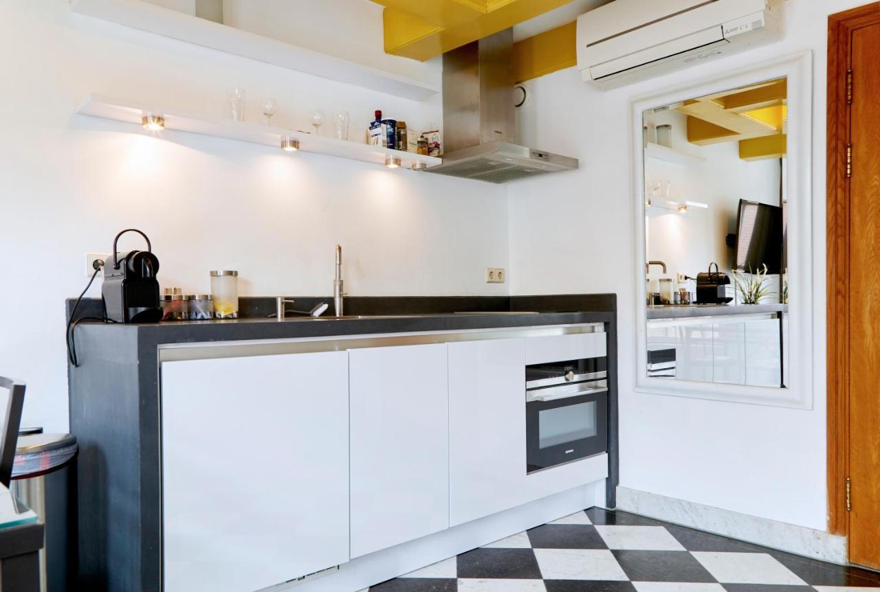 Modern Canal House Loft - City Center Amsterdam Eksteriør billede